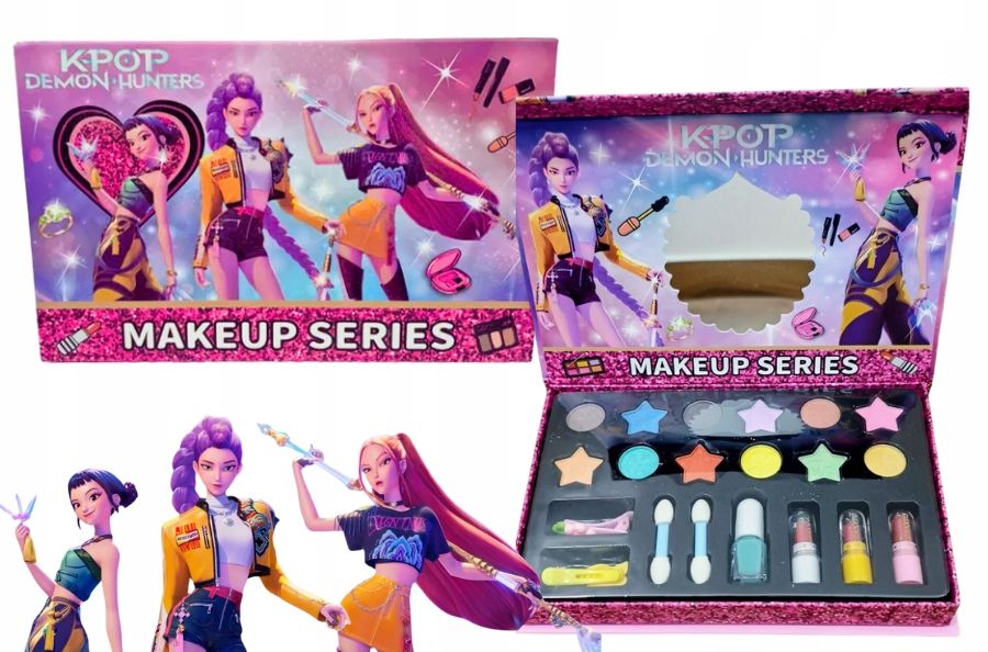Zestaw Kosmetyków dla Dzieci KPOP DEMON HUNTERS MAKEUP dla dziewczynki