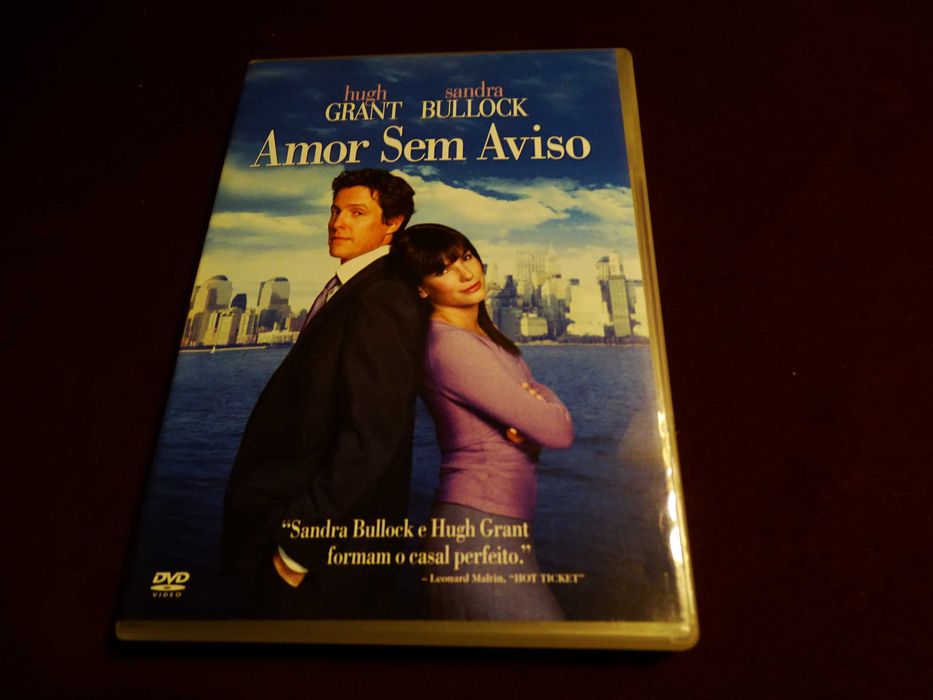 DVD-Amor sem aviso-Hugh Grant/Sandra Bullock