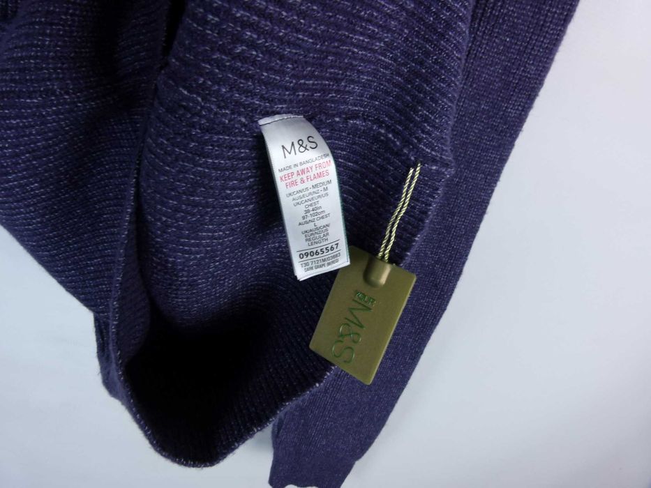 Marks & Spencer sweter męski z metką / M