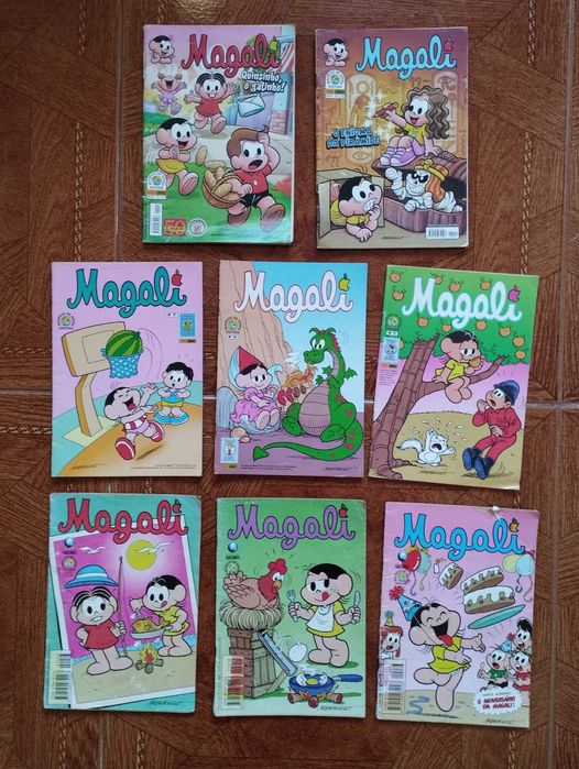 BD Revistas Mónica, Cebolinha, Cascão, Magali e Chico Bento