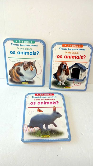 Livros da Coleção - descobre os Animais