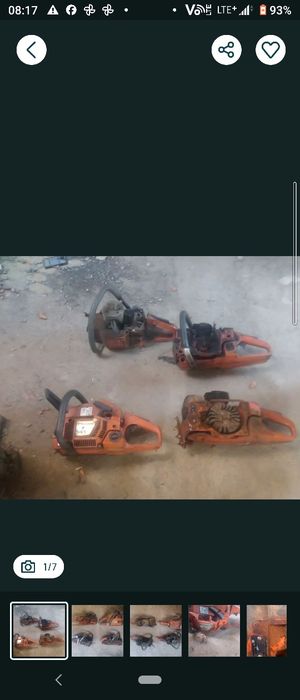 Pilarki husqvarna 141, 55, 42 całość