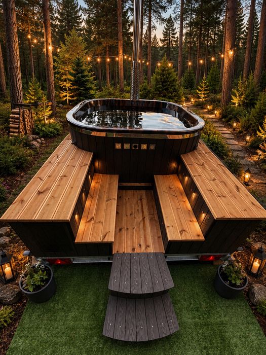 Mobilna balia wypozyczenie balia ogrodowa jacuzzi