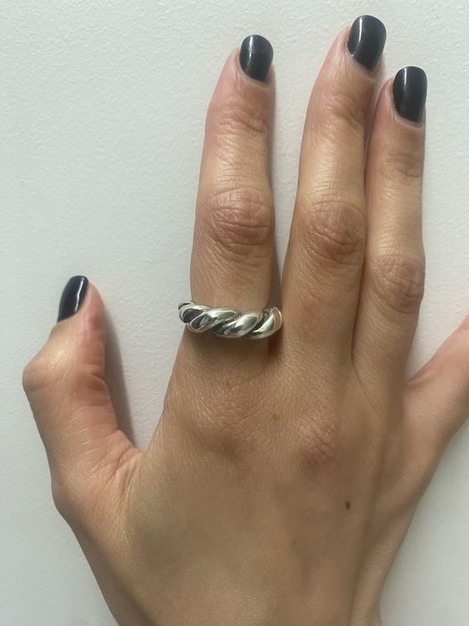 Anelão Oursins, novo, prata 925