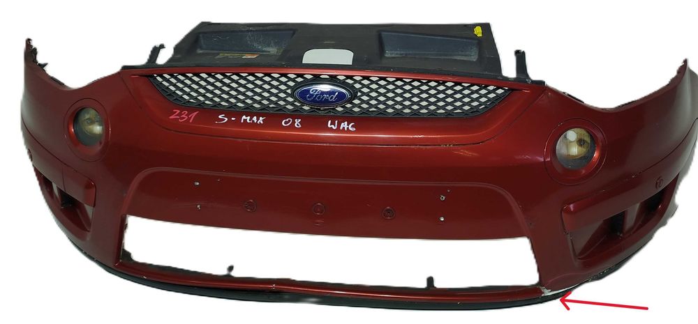 zderzak przedni grill FORD S-MAX 06-10 WA6