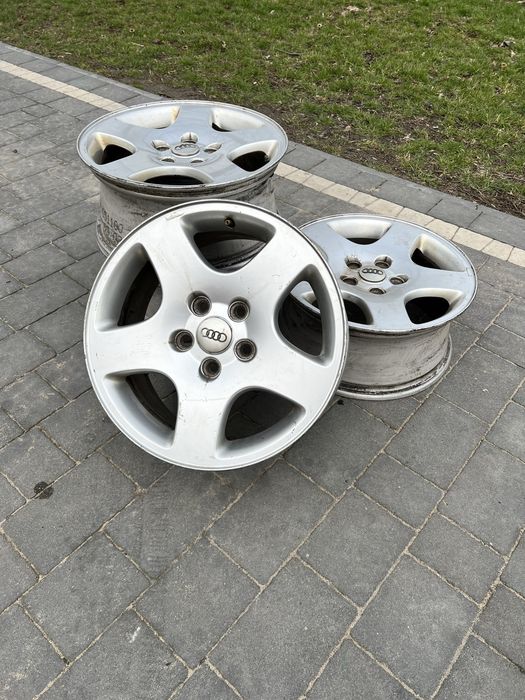 Felgi aluminiowe Audi – oryginalne, komplet 4 szt.