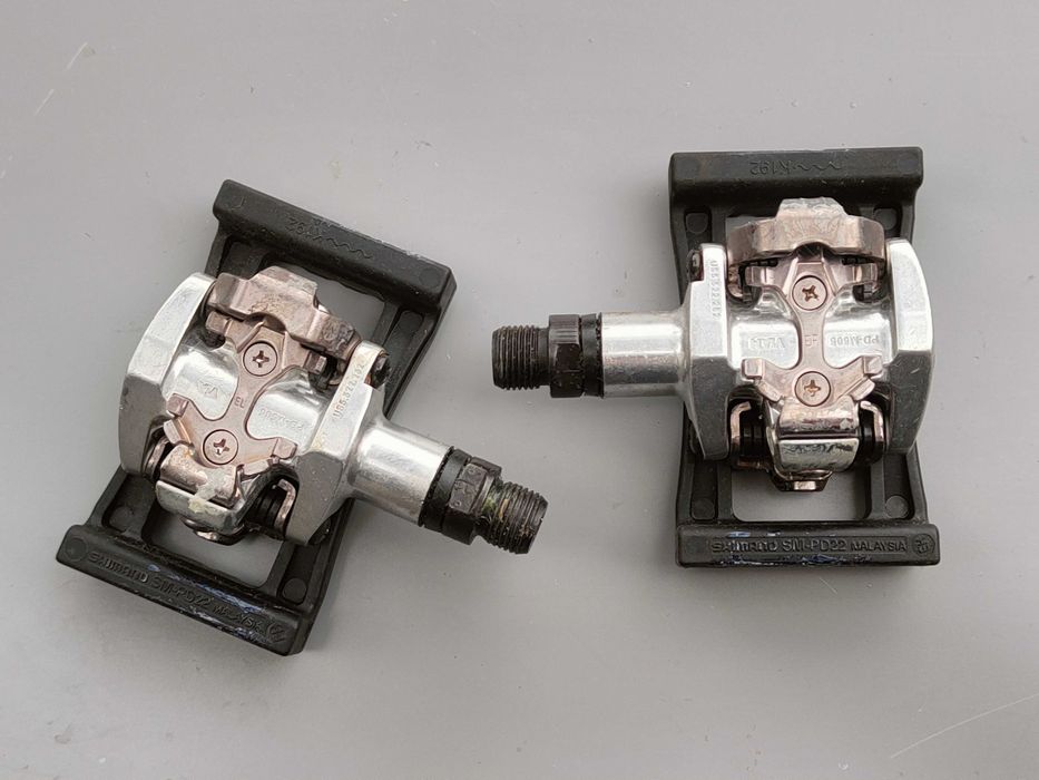 NOWE, dobre pedały SPD Shimano DEORE PD-M505 z platformami !