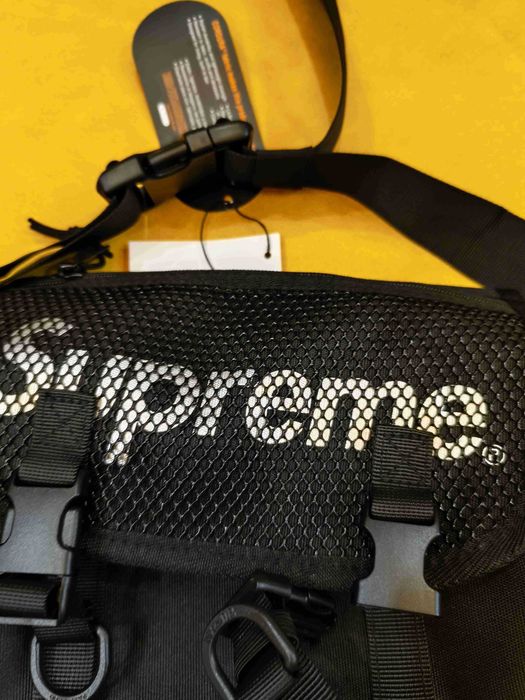 Supreme męska czarna torba na ramię