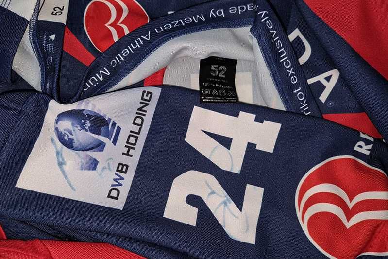 Eisbären Berlin Deutsche Eishockey Liga /DEL/ 2011-12 jersey Metzen /Athletic München/ #24 André Rankel rozmiar: 52