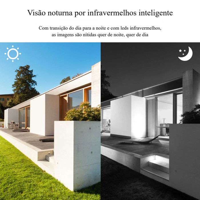 Kit Vigilância * WiFi * 5MP * com Áudio * Visão Noturna * APP