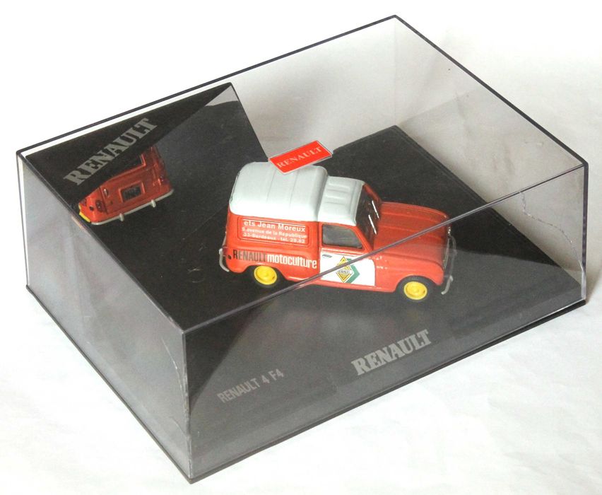 Renault 4 F4 Motoculture 1963 Norev 1/43 c/ caixa
