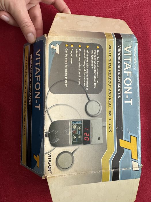 Vitafon T - urządzenie medyczne do terapii wibroakustycznej