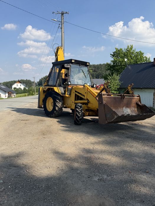 Koparko ladowarka ford 555 jcb 3 cx 4x4 case 580 fermec 860 zamiana