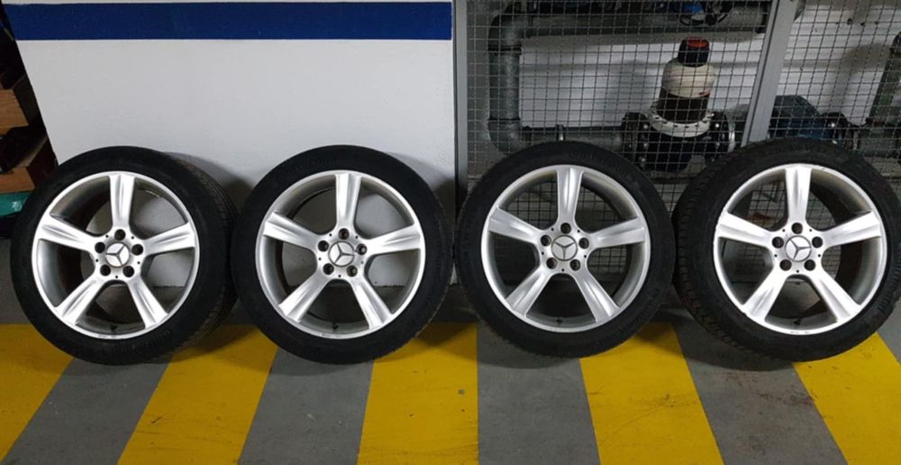 Jantes para Mercedes 17 com pneus