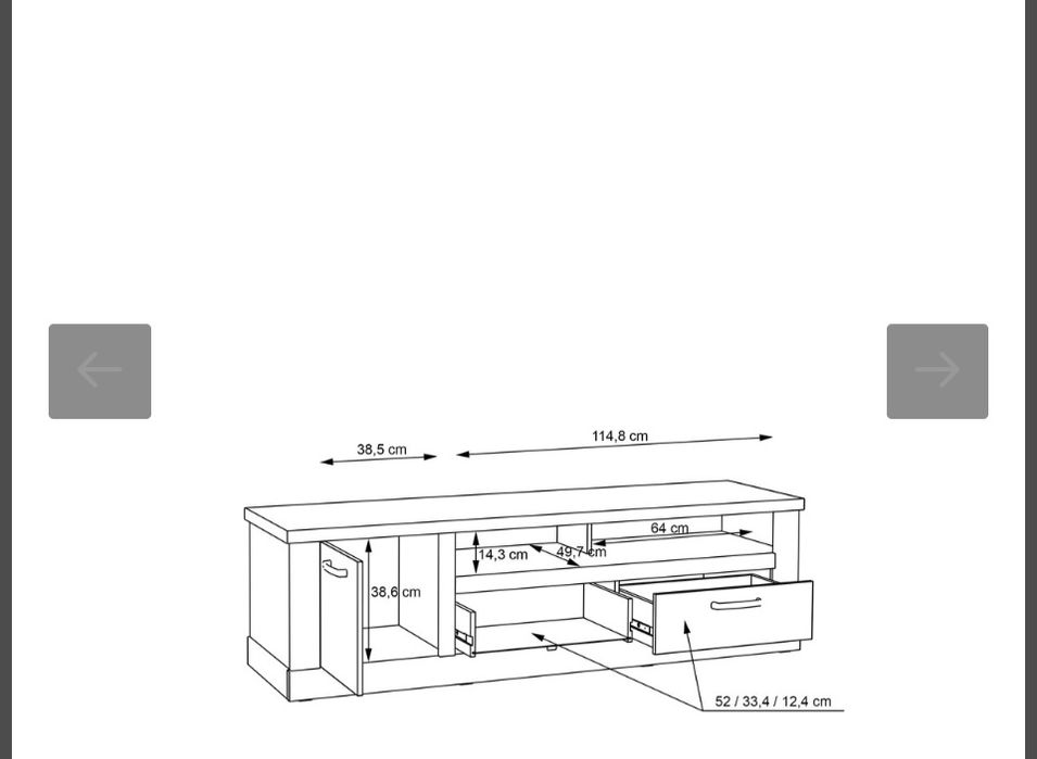 Móvel TV Arezzo - Conforama