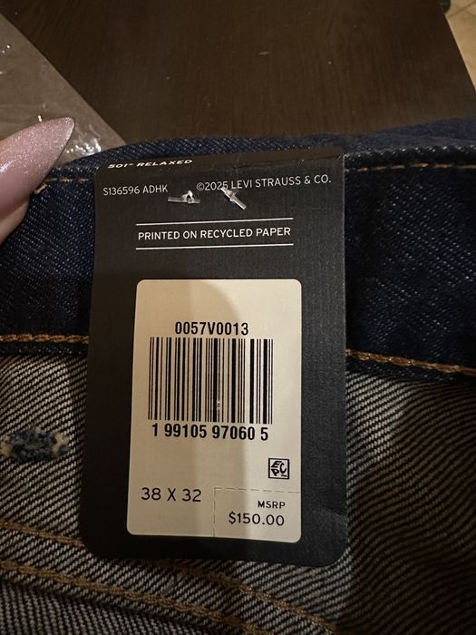 Мужские джинсы (штаны) Levis 501
