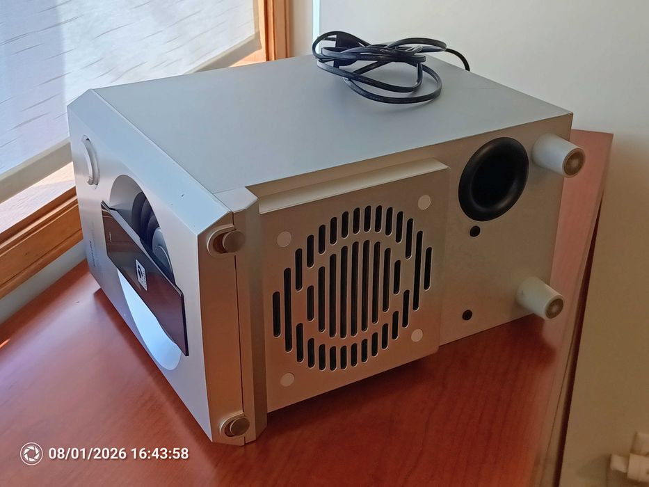 Subwoofer activo e satélites Philips colunas home cinema 5.1 6.1