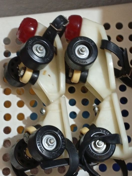 Patins Antigos skater quatro rodas novo nunca usado
