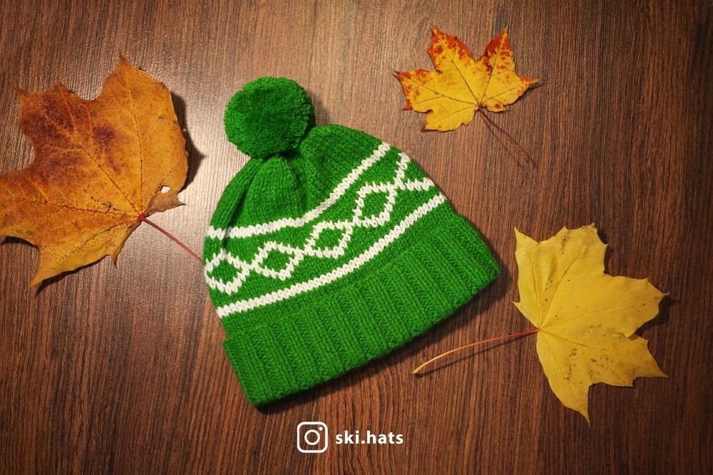 Лижні # зимові # спортивні шапки # handmade