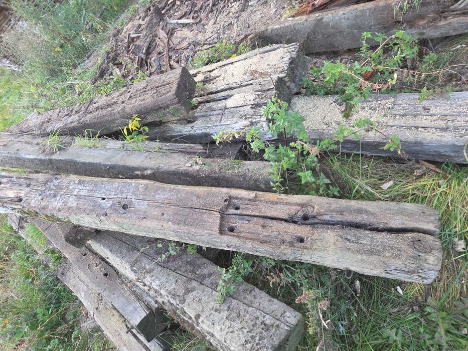 Podkłady drewniane – oddam za darmo (ok. 10-15 szt.)