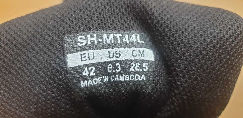 Buty Rowerowe  MTB SHIMANO SH-MT44L roz. 42 SPD Spining