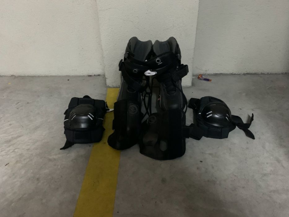 Patins em Linha + Acessórios - Novo Preço