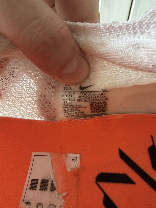 Чоловічі бігові кросівки Nike Alphafly 3 47р