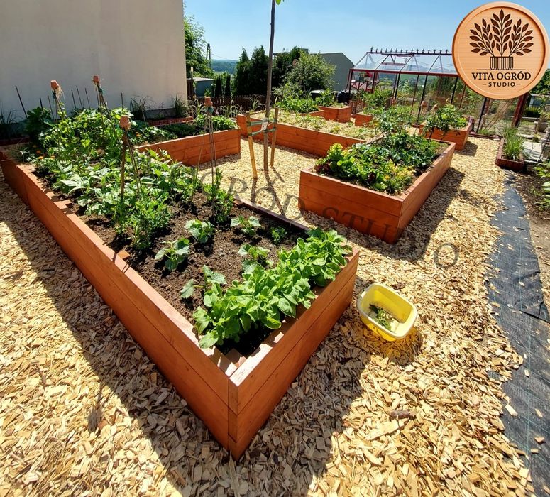 Podwyższone grządki gr. 4,5cm! Warzywnik, inspekt. PREMIUM!