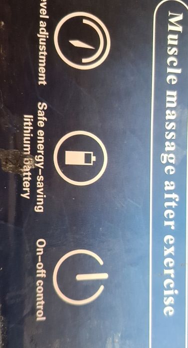 Martelo profissional de massagem com varias cabeças com diferentes