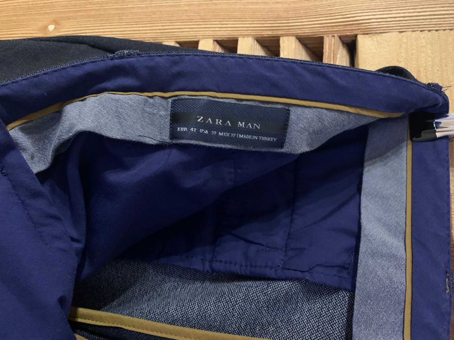 Spodnie jeans i materiał 3 sztuki