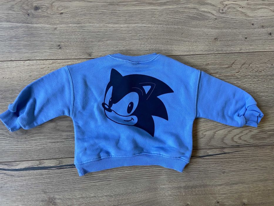 Buza ZARA SONIC The Hedgehog rozmiar 6-9 miesięcy 74 cm