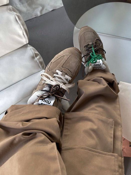 Wyprzedaż! Sneakersy Miu miu 37 i 38 na futerku! Od ręki! Premium