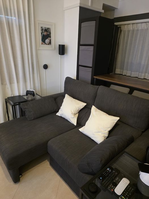 Sofá 2x lugares com opção de Chaise Longue