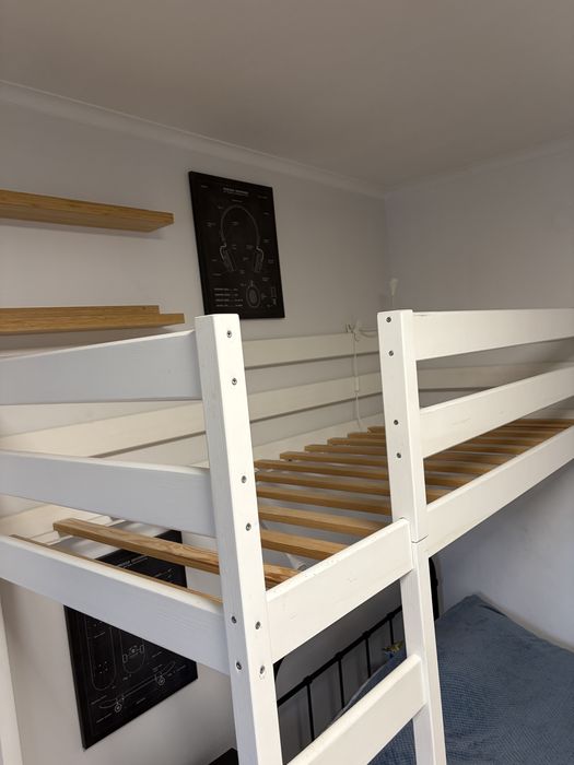 Łóżko piętrowe antresola Lukdom 90x200