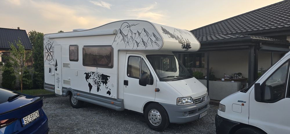 Fiat ducato 2.8 2003r camper mocno doinwestowany  7miejsc
