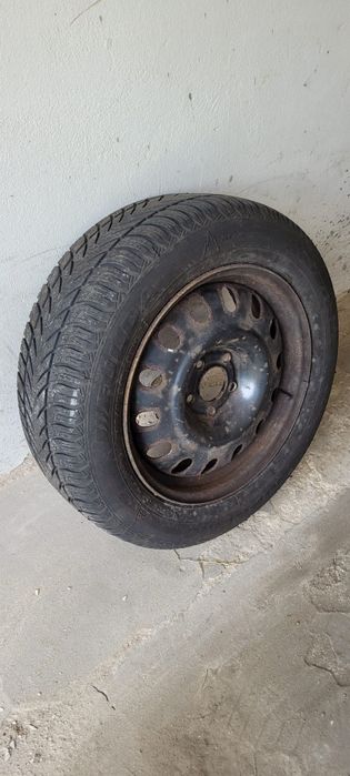 Oddam za darmo Opony zimowe + Felgi stalowe Peugeot 407