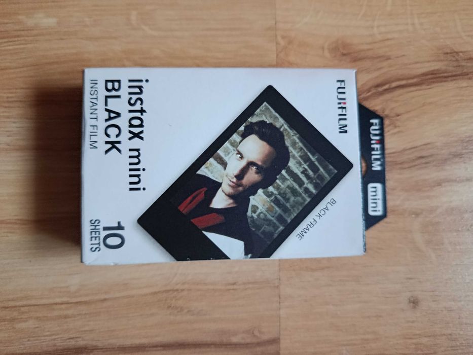 Wkłady Instax Mini BLACK Frame - czarne ramki (10 sztuk) NOWE Fujifilm