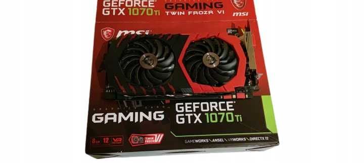 Karta Graficzna MSI GEFORCE GTX 1070TI 8 GB GDDR5