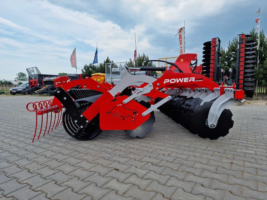 Brona talerzowa ZABIEL 3.5m na zabezp. gumowym, transport,2025