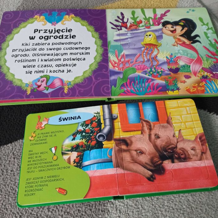 Książki z puzzlami