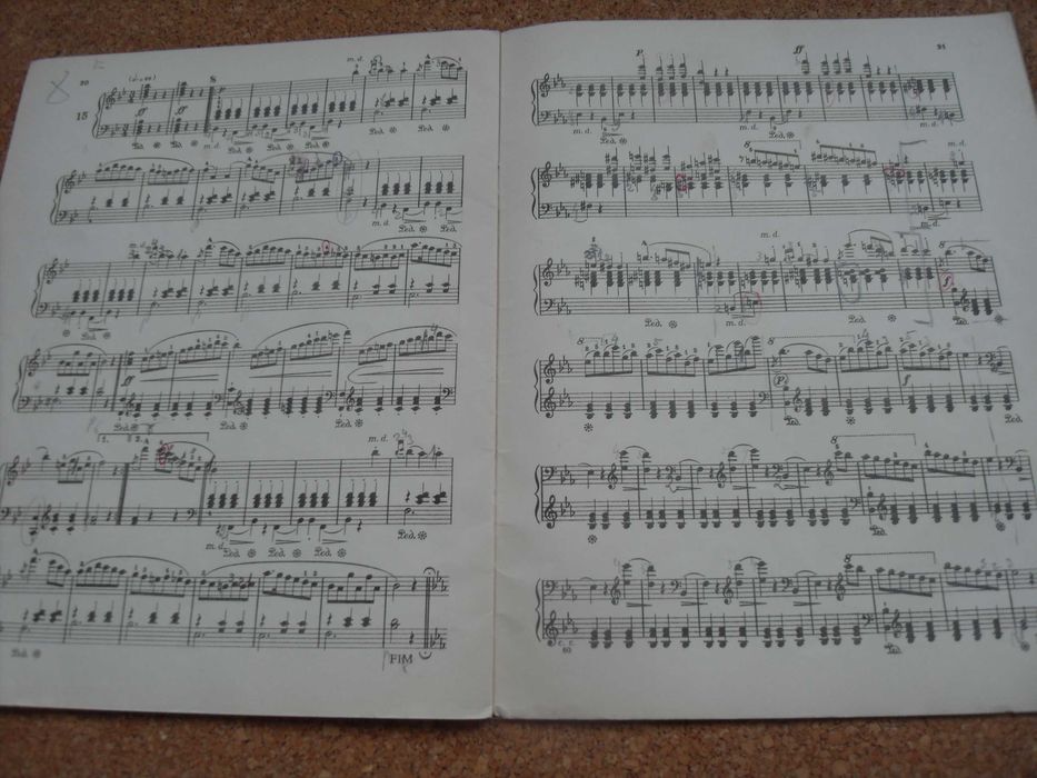 Partituras de Piano Antigas