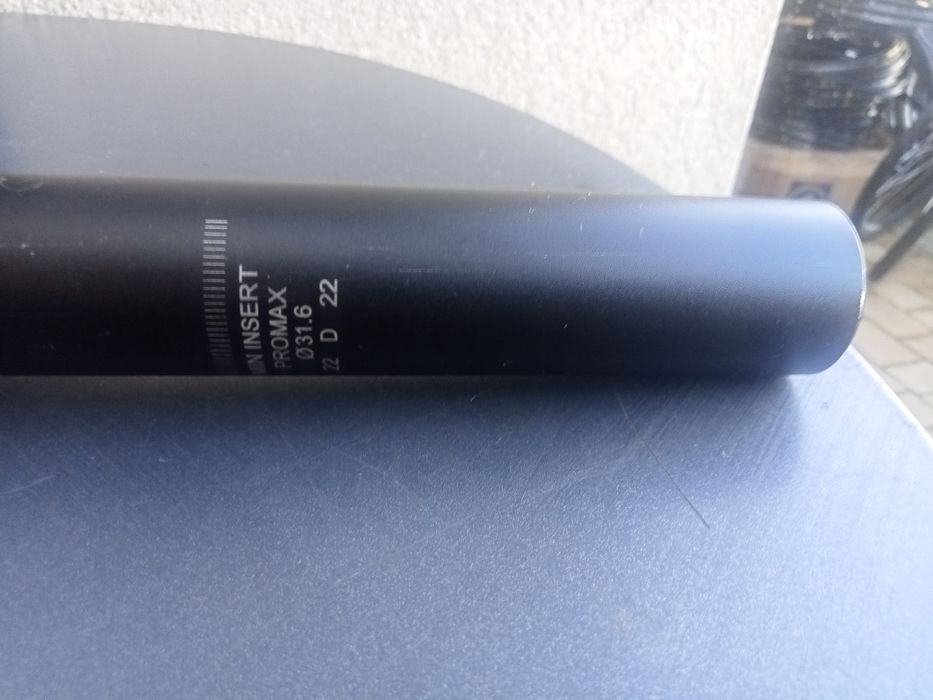 Sztyca aluminiowa promax 31,6 mm,350 mm