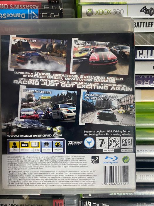 Grid Race Driver PS3