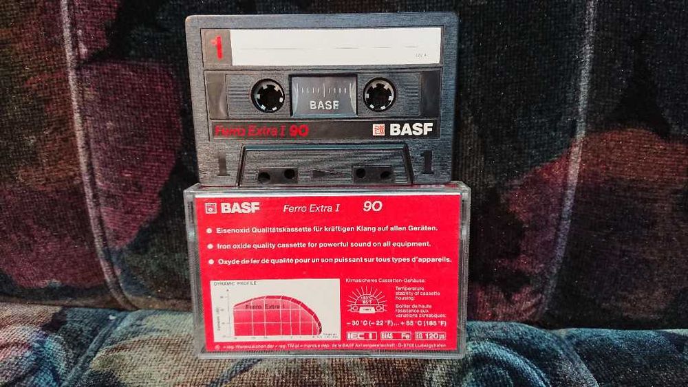 Kaseta Basf 90 Ferro Extra I