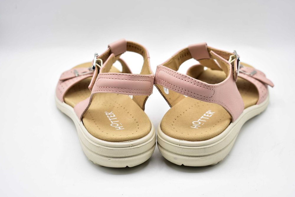 Solidne skórzane sandały Hotter roz. 40.5