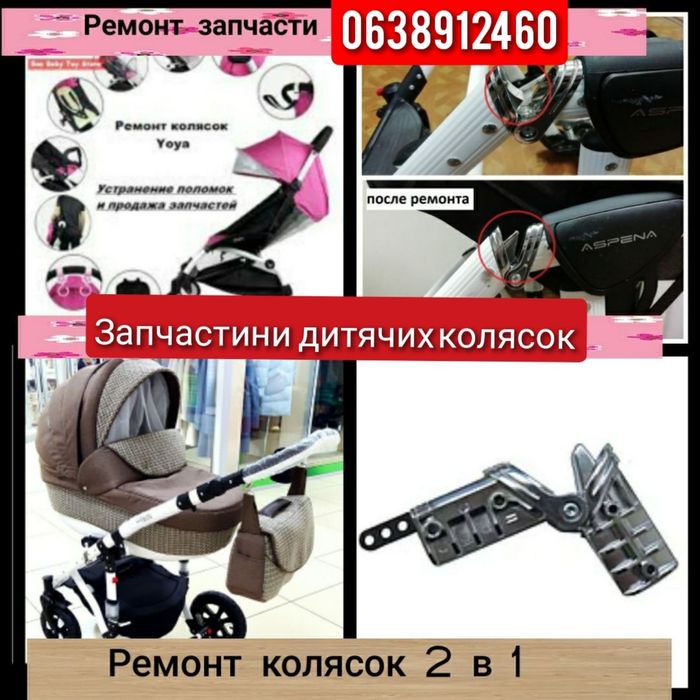 Запчастини текстиль дитячої коляски