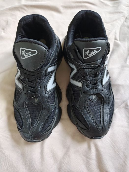 NB jak New balance 9060  czarne buty sportowe sneakersy adidasy 34