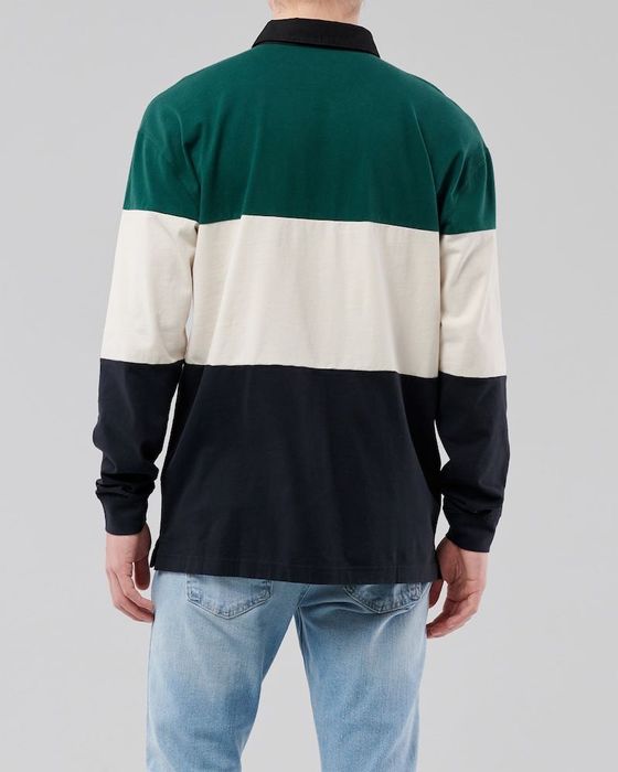 Bluza Hollister Co. Oversized Rugby Polo size: M