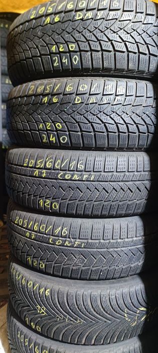 205/60/16 Bridgestone , Michelin, Continental