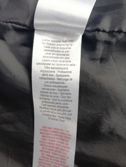 Elegancka ramoneska damska skóra wełna r. S 36